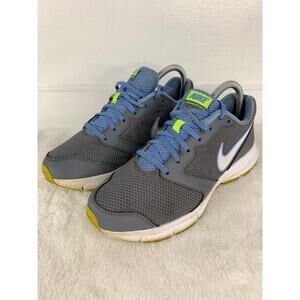 Nike Downshifter 6 Running Shoes Size 8.5 Gray Blue Green 684765-021 Sneakers